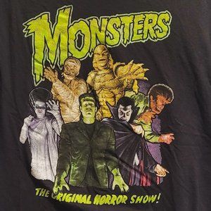 Monsters Show T-Shirt 100% Cotton